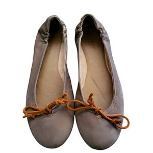 Sperry Taupe Thalia Rose Ballet Flats Size 7.5M